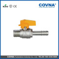 male/hose connector with aluminium handle lpg gas valve